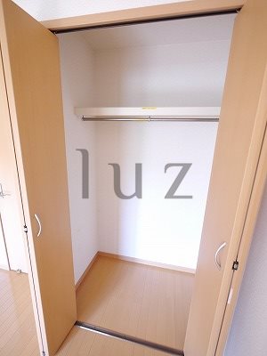 収納　大容量のクローゼット完備！
