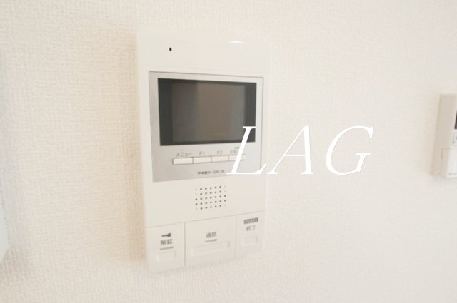 セキュリティ　モニター付きインターフォンです。