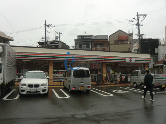 コンビニ　セブンイレブン大阪中川5丁目店（コンビニ）まで395m