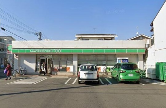 スーパー　ローソンストア100 南区道徳新町店（スーパー）まで855m