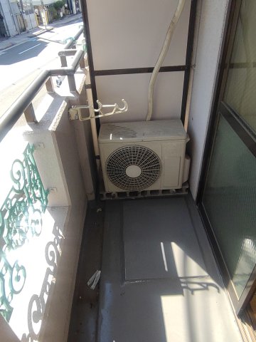 バルコニー　陽当たり良好なバルコニーです