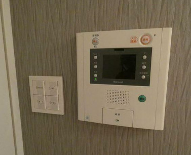 セキュリティ　※別部屋の参考写真です。