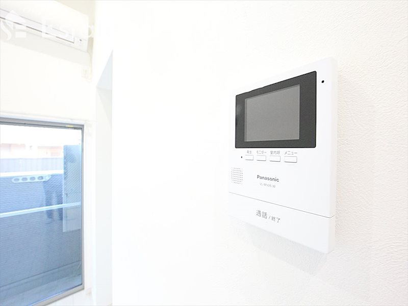 セキュリティ　モニター付きインターホン