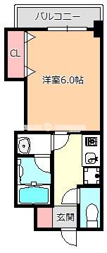 グレンパーク中川の間取り写真