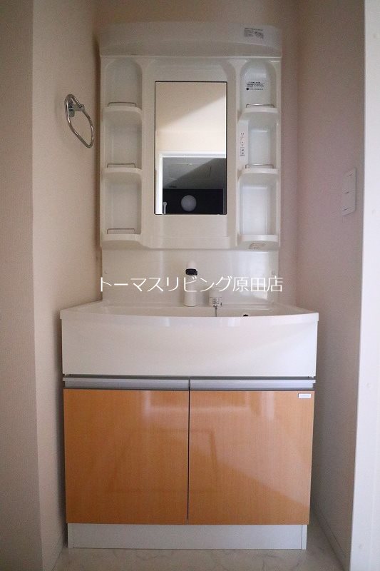 洗面設備　205号室写真