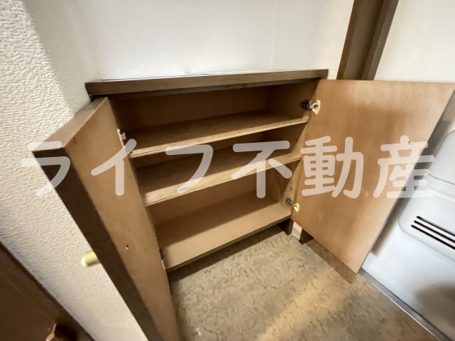 収納　大きなスペースがあり、収納には困りません