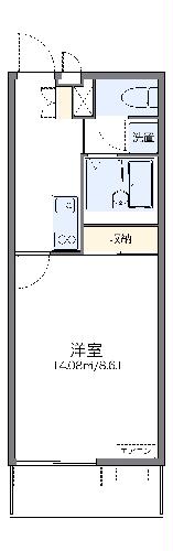 レオネクストハッピーエイトIIの間取り写真