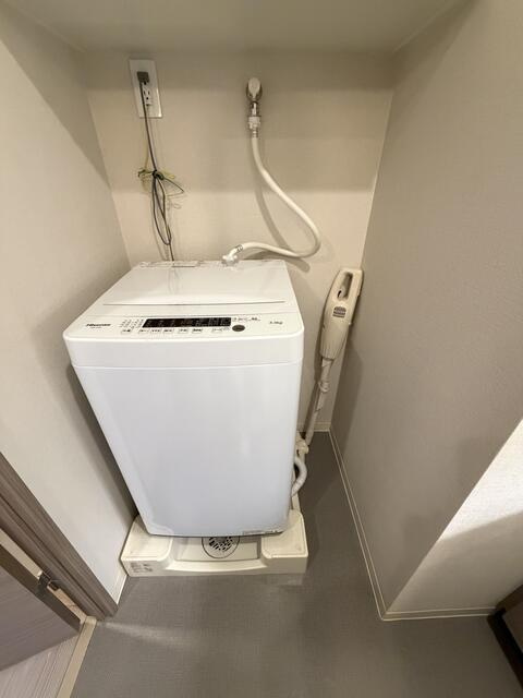 その他設備　室内洗濯置き場