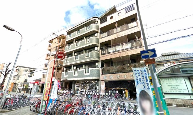 阪急京都線 上新庄駅 徒歩4分 5階建 築31年の外観写真