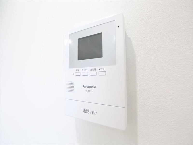 セキュリティ　ＴＶモニター付インターホン　同仕様写真