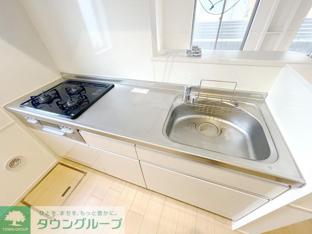 小田急江ノ島線 長後駅 徒歩18分 2階建 築9年のキッチン写真