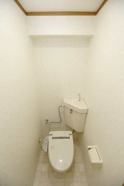 地下鉄御堂筋線 江坂駅 徒歩4分 9階建 築30年のトイレ写真
