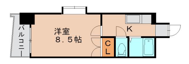 ロイヤル博多駅東の間取り写真