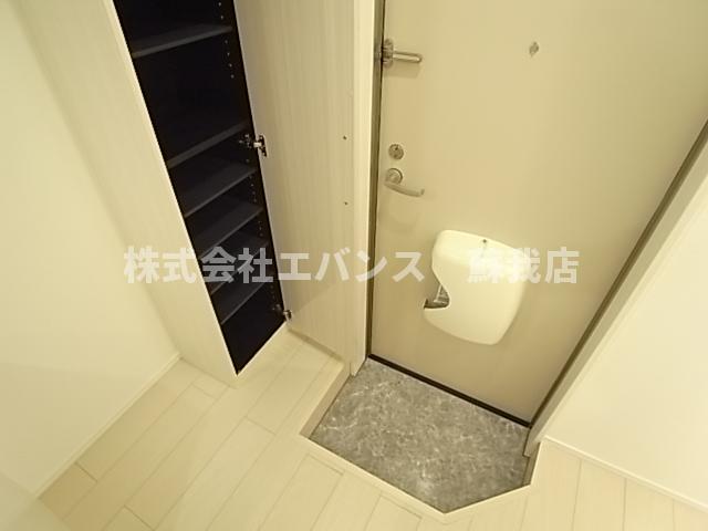 玄関　明るい玄関です