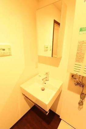 洗面設備　※別部屋の参考写真です。