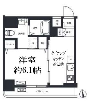 リーノ新宿若松町の間取り写真