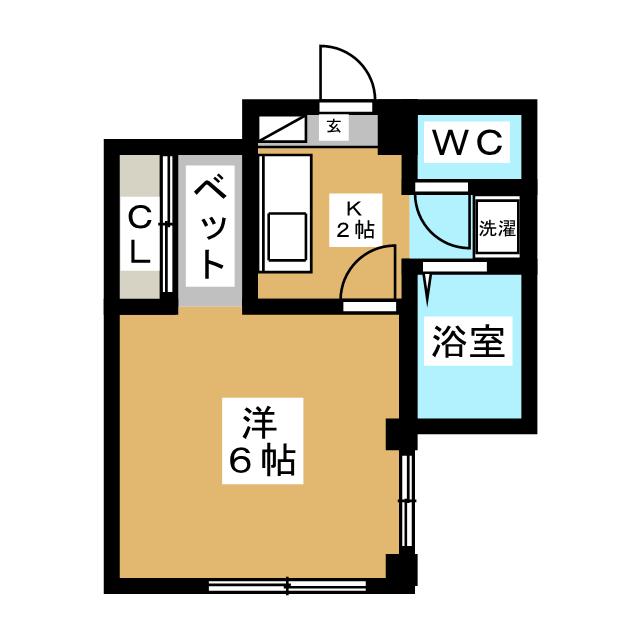 ノースルミエールの間取り写真