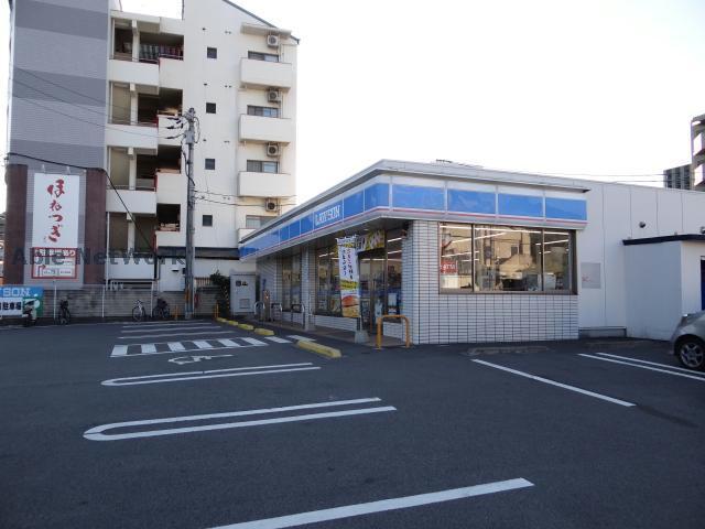 コンビニ　ローソン松山清水町3丁目店（コンビニ）まで442m