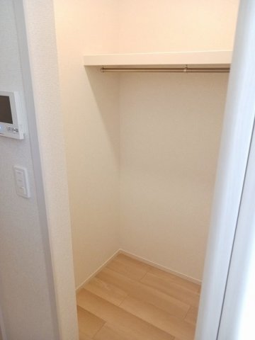 収納　たっぷりとした収納スペースです