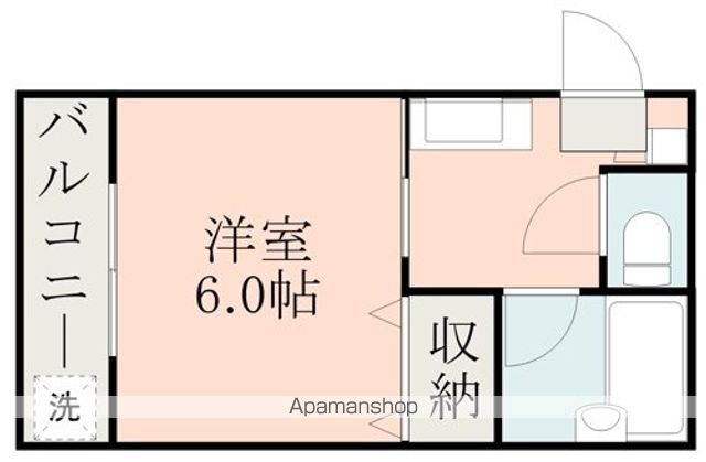 シャポー渡鹿の間取り写真