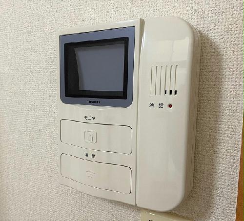 セキュリティ　モニター付きインターホン