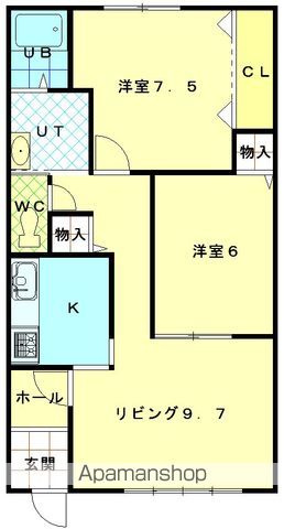 マンションT&Kの間取り写真