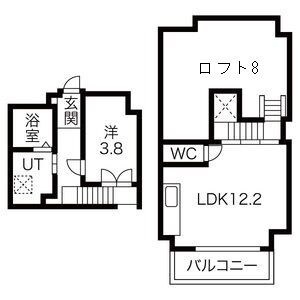 グランフォート新瑞橋の間取り写真