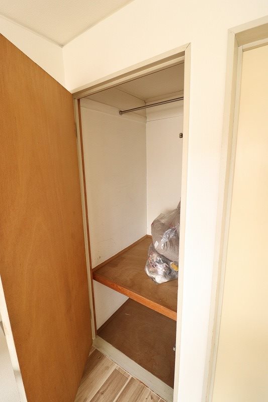 収納　退去予定のため別部屋写真使用