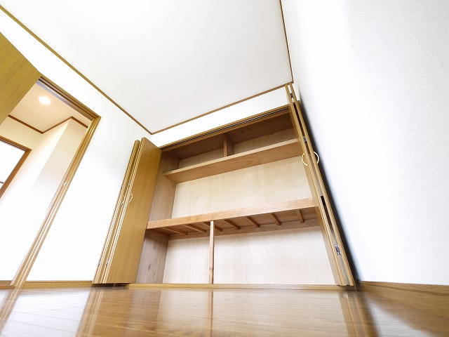 収納　大きなものも収納できそうです