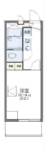 レオパレスおかえりなさいの間取り