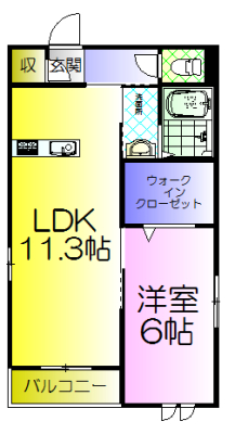 シャーメゾン みなとの間取り写真