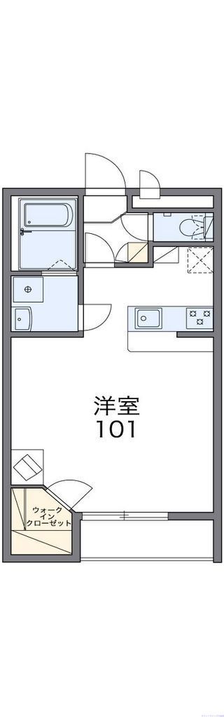 【鎌倉市台のアパートの間取り】