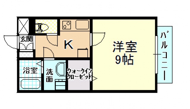 ボヌールせいざんの間取り