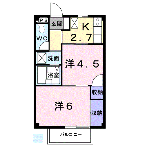 サニーコートの間取り