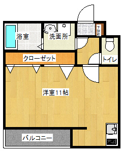 カーサリリオの間取り