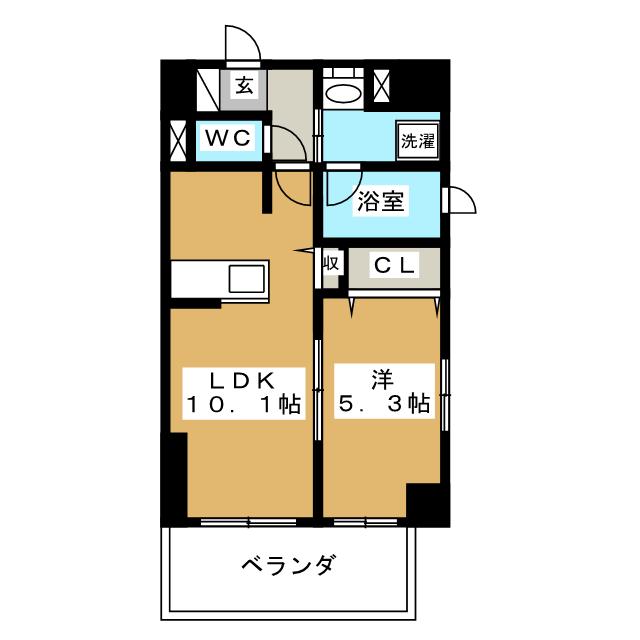 フェアリア船橋本町の間取り