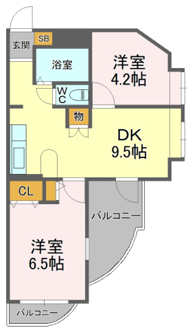 桜館12の間取り