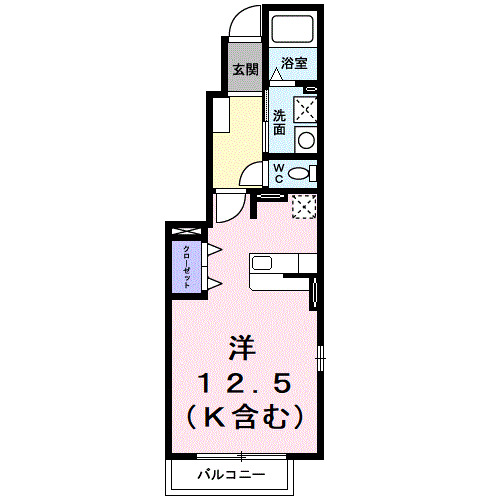 【クラーベル志貴の間取り】