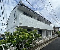 明石市大久保町谷八木のアパートの建物外観