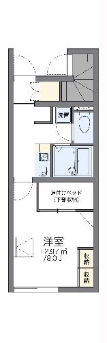 【レオパレスミーシャIIの間取り】