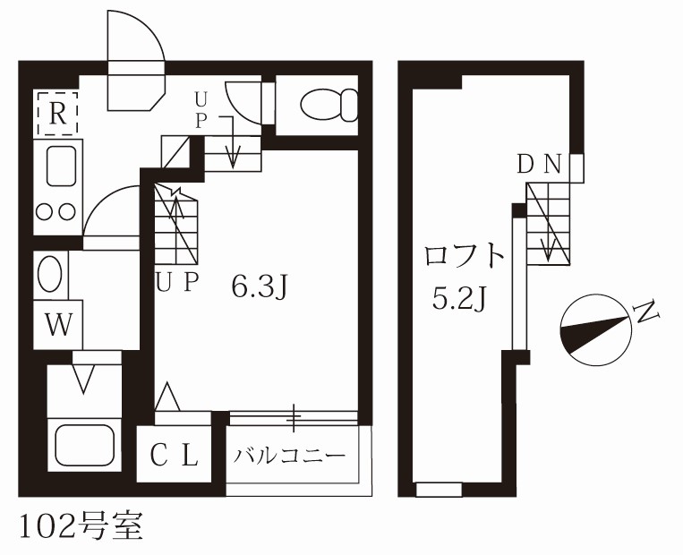 【ハーモニーテラス八田IIの間取り】