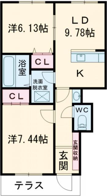 すまいる40の間取り