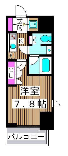 ベルシード中板橋の間取り