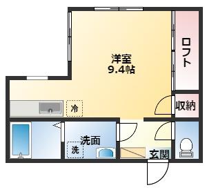 ブルーウィル入江の間取り