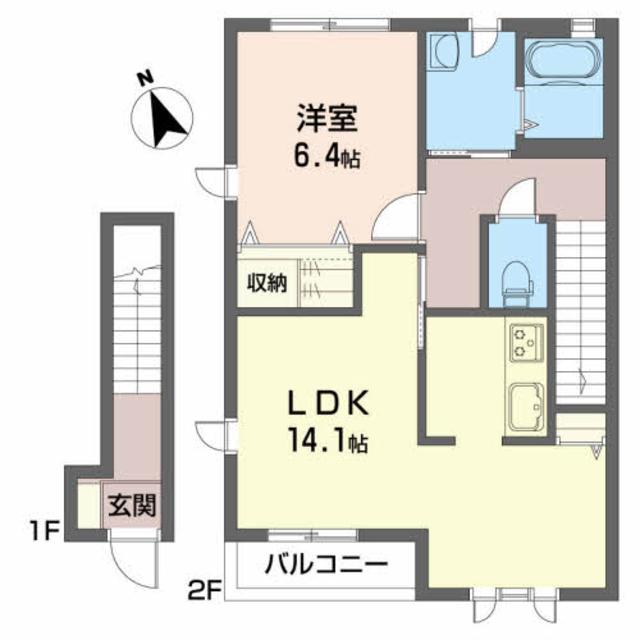 ブランシェ２９８の間取り