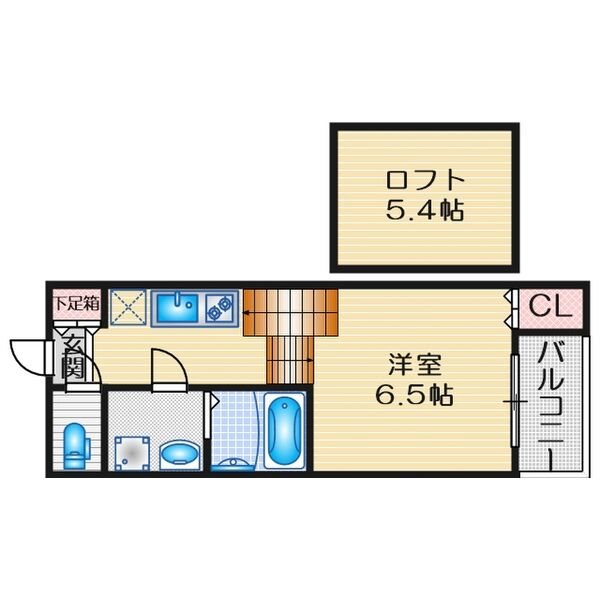 ハーモニーテラス松葉町IIIの間取り