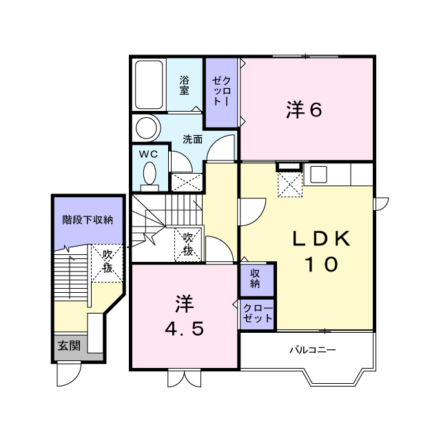 フジハイムの間取り