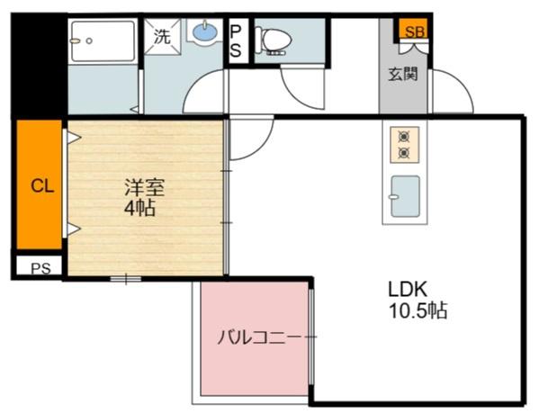 SFIDA帝塚山の間取り