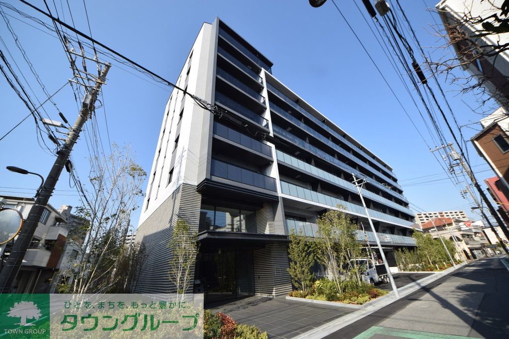 【荒川区町屋のマンションの建物外観】