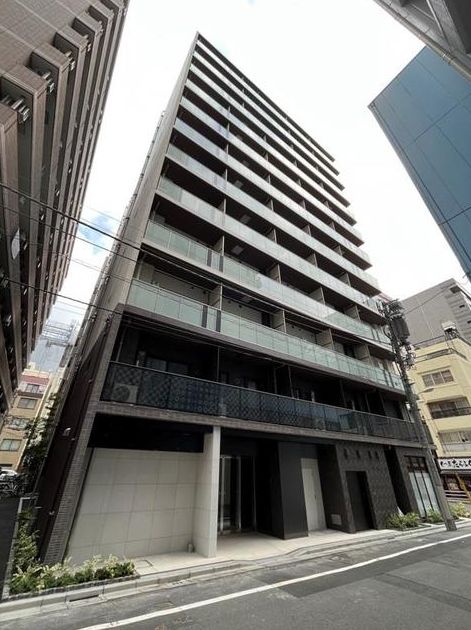 中央区日本橋茅場町のマンションの建物外観